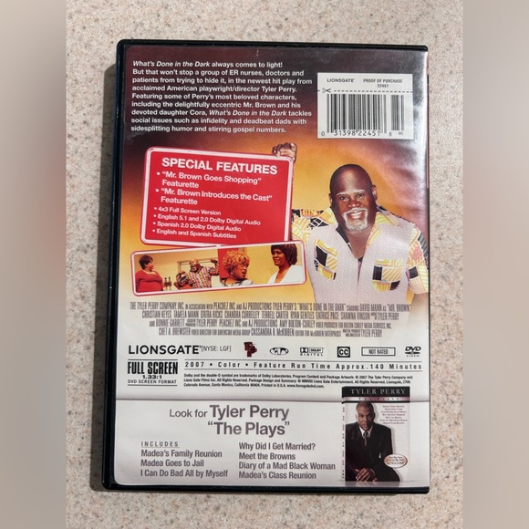 Tyler Perry's What's Done in the Dark DVD - Picture 3 of 3